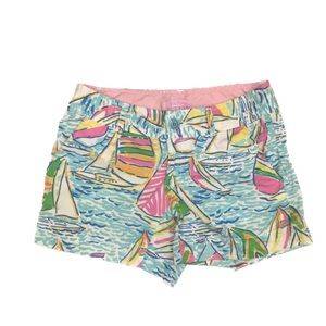 Sailboat Lilly Pulitzer Callahan Shorts
